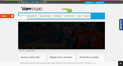 Desktop Screenshot of copystudio.cz